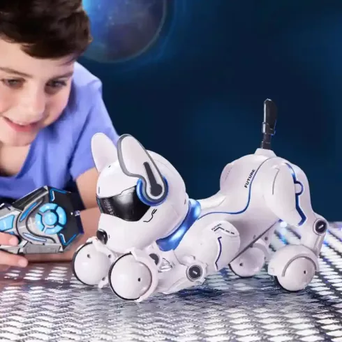 Ziggy, a távirányítós RC interaktív robotkutya