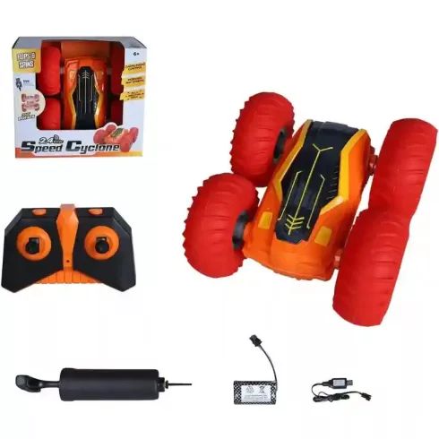 Speed Cyclone Stunt RC távirányítós autó felfújtható kerekekkel