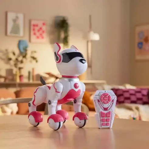 Zoey, a távirányítós RC interaktív robotkutya
