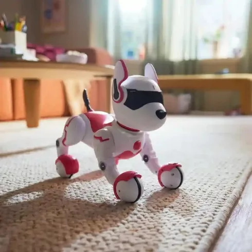 Zoey, a távirányítós RC interaktív robotkutya