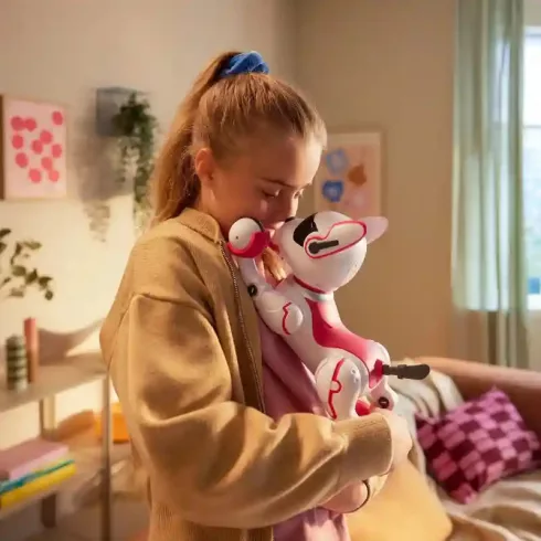 Zoey, a távirányítós RC interaktív robotkutya