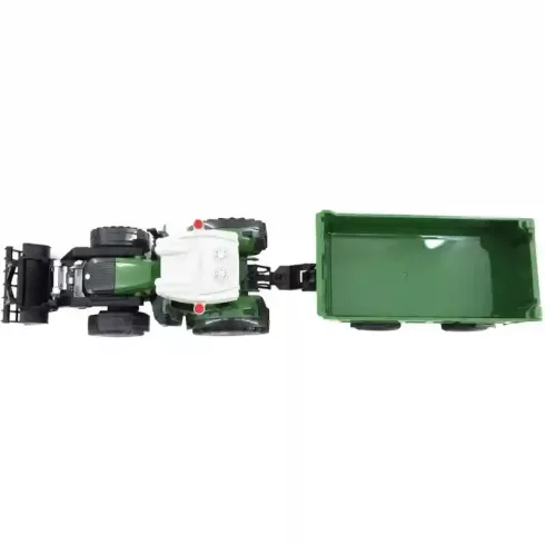 Távirányítós RC traktor utánfutóval 50cm