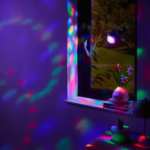 RockJam RC távirányítós világító diszkógömb