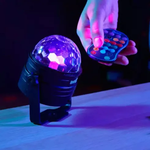 RockJam RC távirányítós világító diszkógömb