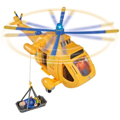 Simba Toys Sam, a tűzoltó - Wallaby 2 mentőhelikopter Tom figurával (109251002038)