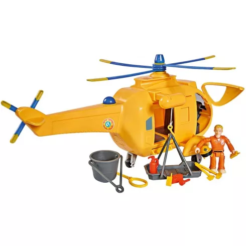 Simba Toys Sam, a tűzoltó - Wallaby 2 mentőhelikopter Tom figurával (109251002038)