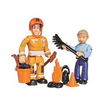   Simba Toys Sam, a tűzoltó - Dupla figuraszett - Penny és Elvis (109251026038)