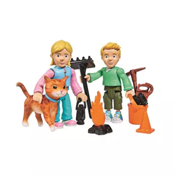   Simba Toys Sam, a tűzoltó - Dupla figuraszett - Sarah és James Oroszlánnal (109251026038)