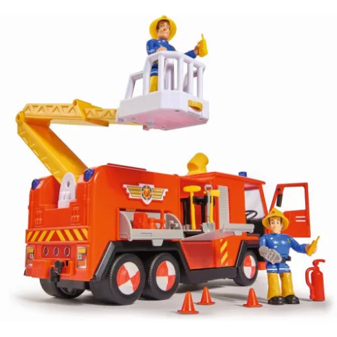Simba Toys Sam, a tűzoltó - Jupiter 2.0 tűzoltóautó Sam és Elvis figurákkal (109251036038)