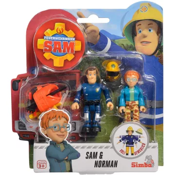   Simba Toys Sam, a tűzoltó - Dupla figuraszett - Sam és Norman (109251043038)