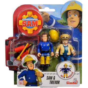   Simba Toys Sam, a tűzoltó - Dupla figuraszett - Sam és Trevor (109251043038)