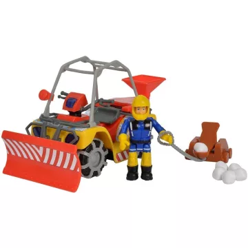   Simba Toys Sam, a tűzoltó - Mercury hókotró quad Sam figurával (109251049038)