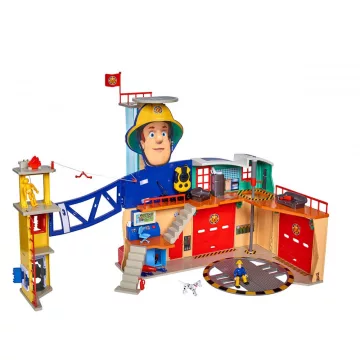   Simba Toys Sam, a tűzoltó - Mega XXL tűzoltó állomás Sam figurával (109251059038)