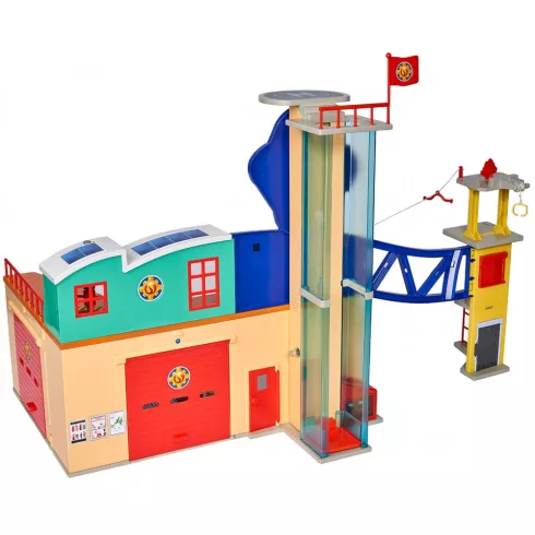 Simba Toys Sam, a tűzoltó - Mega XXL tűzoltó állomás Sam figurával (109251059038)