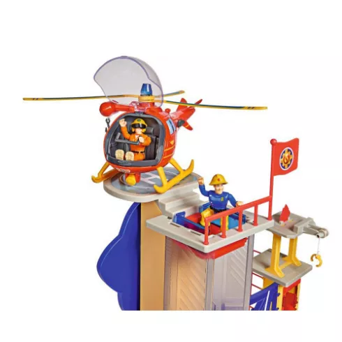 Simba Toys Sam, a tűzoltó - Mega XXL tűzoltó állomás Sam figurával (109251059038)