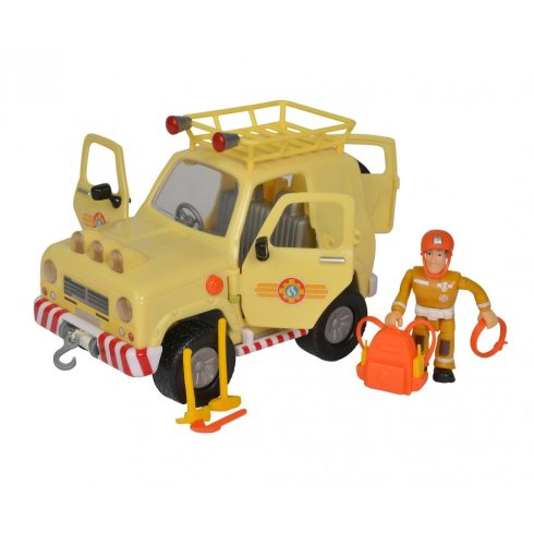 Simba Toys Sam, a tűzoltó - Tom 4x4 terepjárója Sam figurával (109251072038)