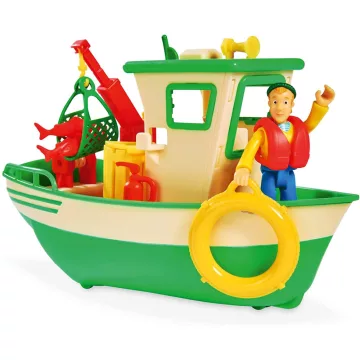   Simba Toys Sam, a tűzoltó - Halászhajó Charlie figurával (109251074038)