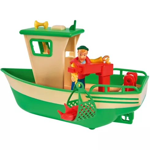 Simba Toys Sam, a tűzoltó - Halászhajó Charlie figurával (109251074038)