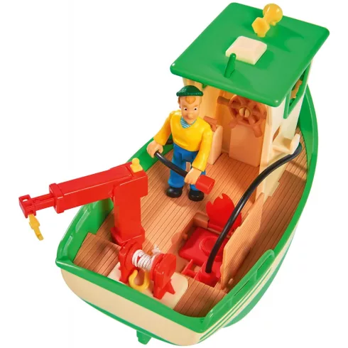 Simba Toys Sam, a tűzoltó - Halászhajó Charlie figurával (109251074038)
