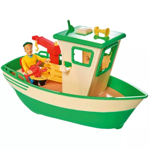 Simba Toys Sam, a tűzoltó - Halászhajó Charlie figurával (109251074038)