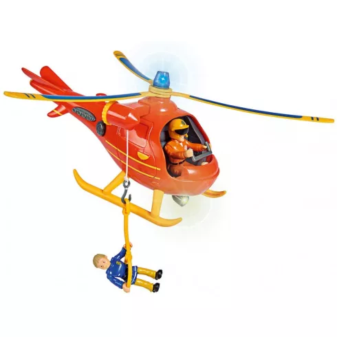 Simba Toys Sam, a tűzoltó - Wallaby mentőhelikopter Tom figurával (109251077038)