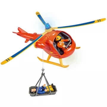   Simba Toys Sam, a tűzoltó - Wallaby mentőhelikopter Tom figurával (109251087038)