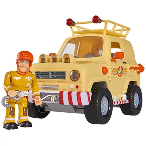 Simba Toys Sam, a tűzoltó - Tom 4x4 terepjárója Sam figurával (109251088038)
