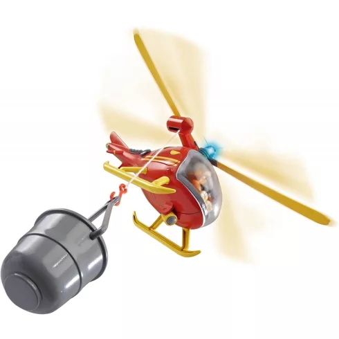 Simba Toys Sam, a tűzoltó - Wallaby mentőhelikopter Tom figurával (109251661038)