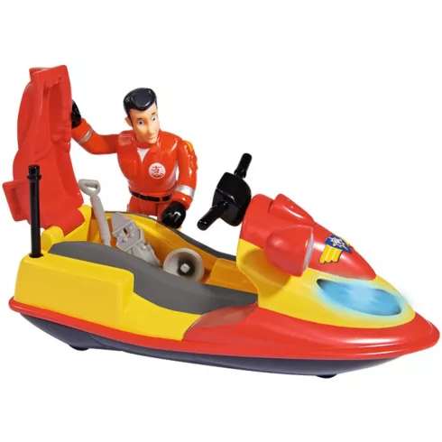 Simba Toys Sam, a tűzoltó - Juno mentő jet-ski fénnyel és Elvis figurával (109251662038)