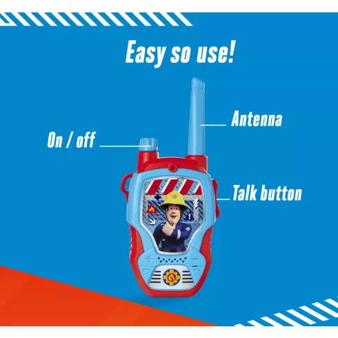 Dickie Toys Sam, a tűzoltó - Walkie Talkie szett (203092005)