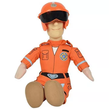   Simba Toys Sam, a tűzoltó - Plüss figurák 25cm - Sam pilóta ruhában (109252107)