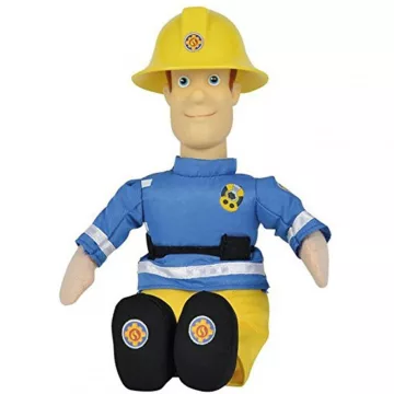   Simba Toys Sam, a tűzoltó - Plüss figurák 25cm - Sam tűzoltó ruhában (109252107)