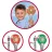   Simba Toys Sam, a tűzoltó - Világító játék forgalomirányító tárcsa (109252440038)