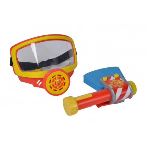 Simba Toys Sam, a tűzoltó - Játék oxigén maszk baltával (109252476038)
