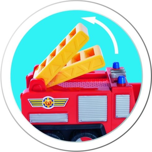 Sam a tűzoltó - Jupiter tűzoltóautó Sam figurával