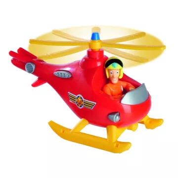 Sam a tűzoltó - Wallaby mentőhelikopter Tom figurával