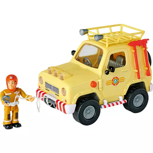 Sam a tűzoltó - 4x4 terepjáró fénnyel és Sam figurával