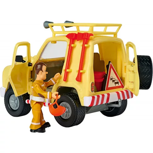 Sam a tűzoltó - 4x4 terepjáró fénnyel és Sam figurával