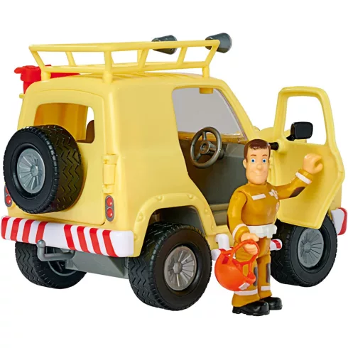 Sam a tűzoltó - 4x4 terepjáró fénnyel és Sam figurával