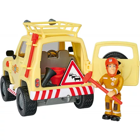 Sam a tűzoltó - 4x4 terepjáró fénnyel és Sam figurával