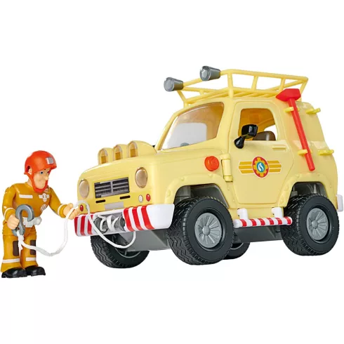 Sam a tűzoltó - 4x4 terepjáró fénnyel és Sam figurával