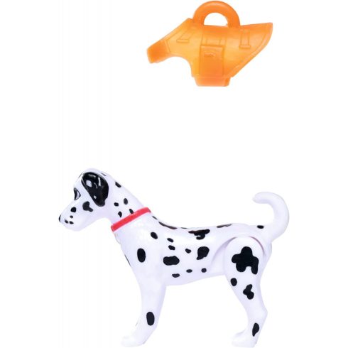 Sam a tűzoltó - Wallaby rendőrségi helikopter Rose figurával és dalmata kutyával