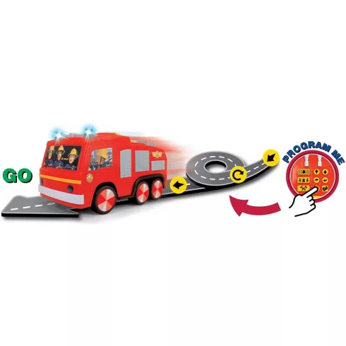 Dickie Toys Sam, a tűzoltó - Jupiter tűzoltóautó programozható funkciókkal (203096001038)