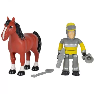   Simba Toys Sam, a tűzoltó - Állatmentő figuraszett - Sam és ló (109259746038)