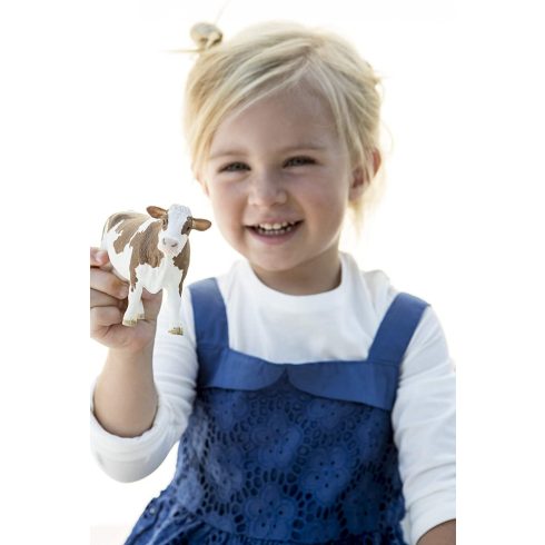 Schleich 13801 Fleckvieh szarvasmarha tehén