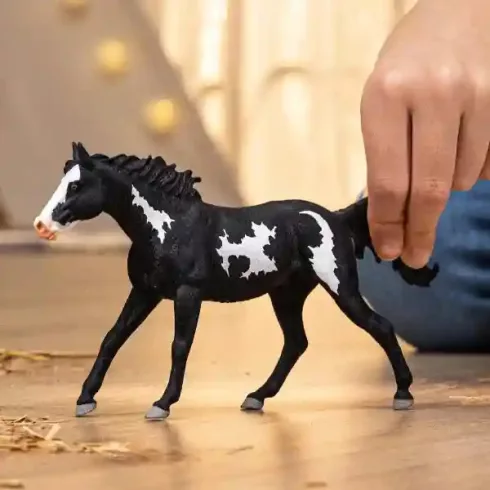 Schleich 14900 Foltos ló (Paint Horse) paripa