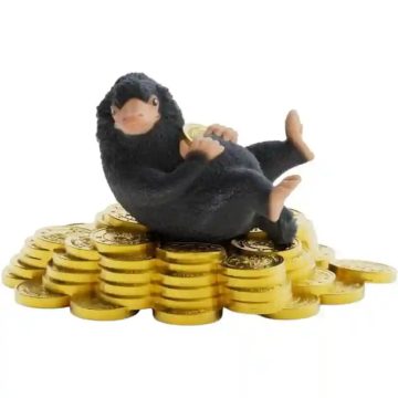   Schleich 14905 Harry Potter Fantastic Beasts - Furkász aranypénzekkel
