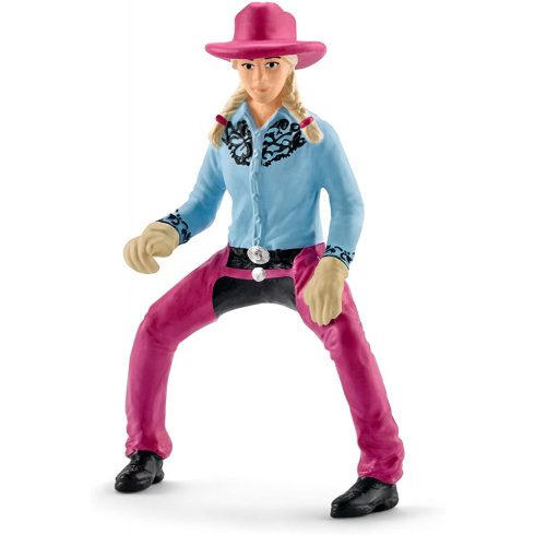 Schleich 41417 Hordóverseny cowgirllel
