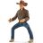 Schleich 41418 Lovas cowboy lasszóval