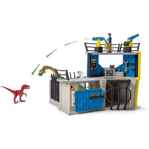 Schleich 41462 Nagy dinókutató állomás (csomagolássérült)